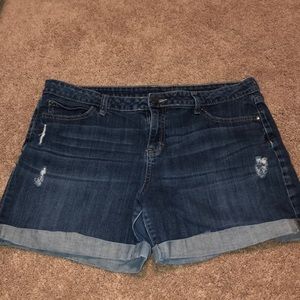 Jean shorts
